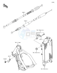 KX85 KX85CGF EU drawing Cables