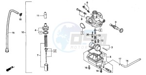 MT50F drawing CARBURETOR