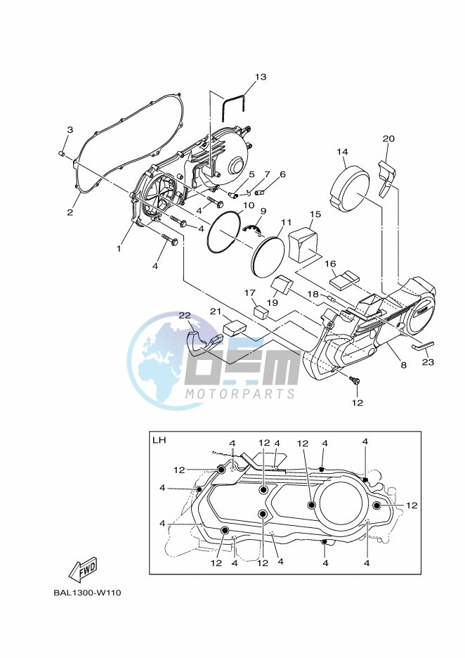 FRONT MASTER CYLINDER