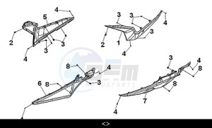 JOYRIDE 300 (LJ30W3-EU) (M3) drawing SIDE COVER