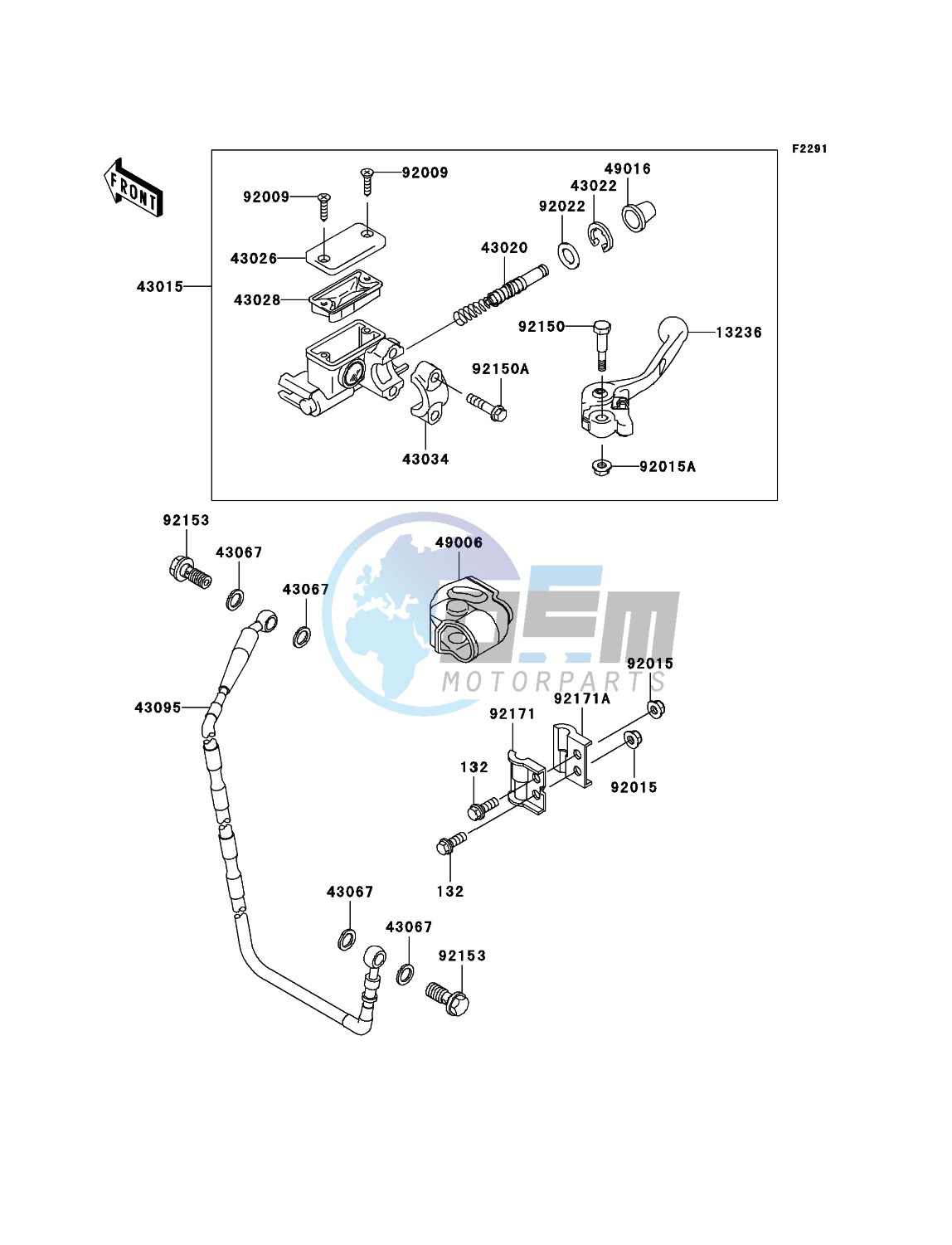 Front Master Cylinder