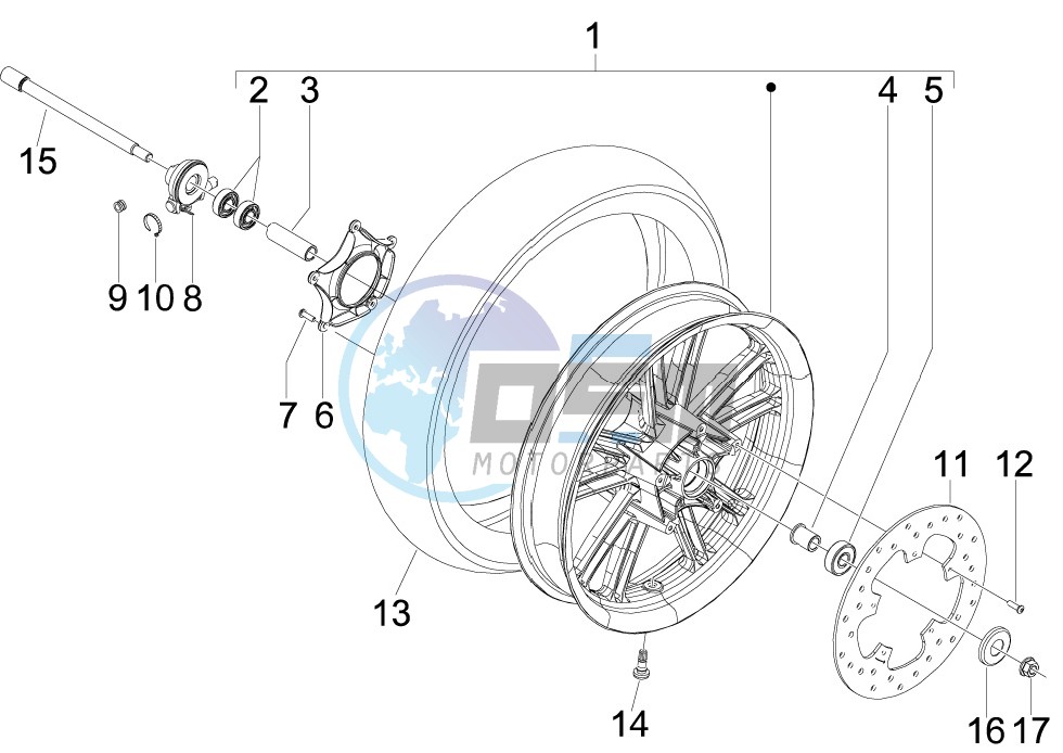 Front wheel