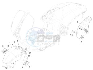 946 150 4T 3V ABS (NAFTA, APAC) AU, CN, JP, RI, TW, USA) drawing Wheel huosing - Mudguard