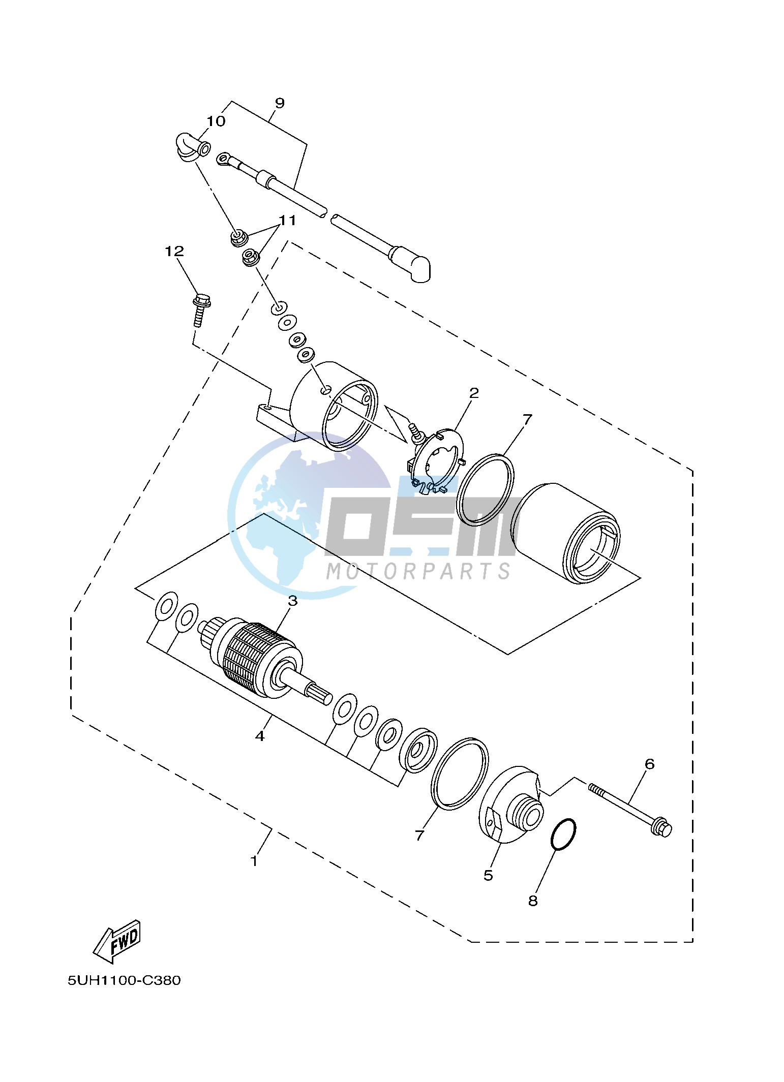 STARTING MOTOR