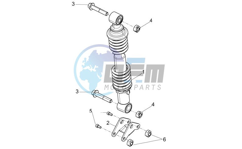 Rear Shock absorber