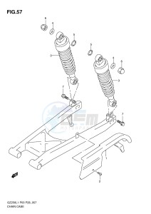 GZ250 (P3) drawing CHAIN CASE