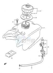 DT 2 drawing Fuel Tank