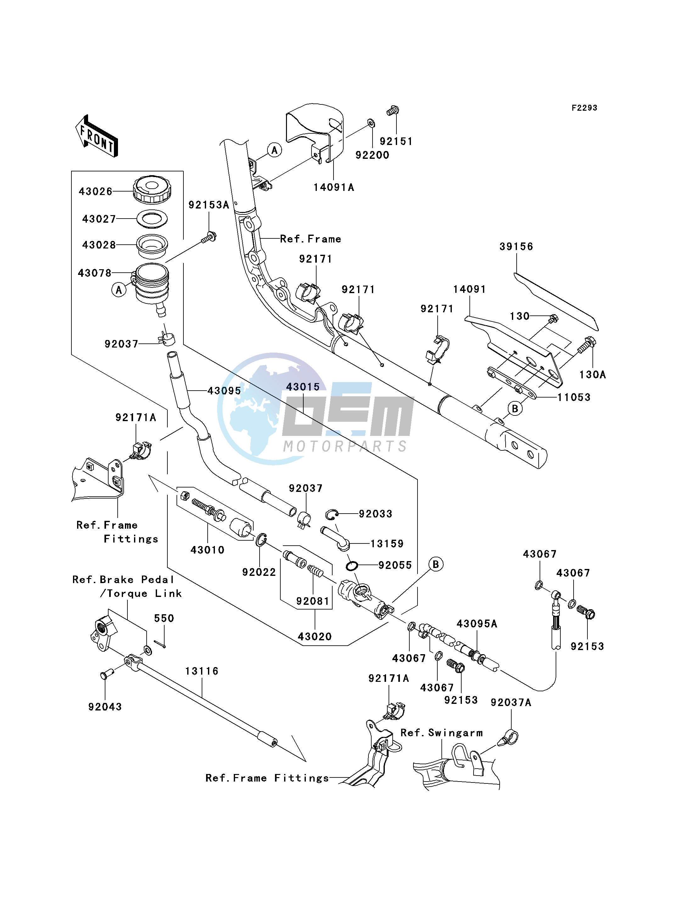 REAR MASTER CYLINDER