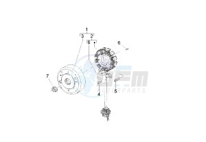 Runner PUREJET 50 drawing Flywheel magneto