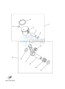 YZ125 (1SRD 1SRE 1SRF 1SRG 1SRG) drawing OPTIONAL PARTS 1