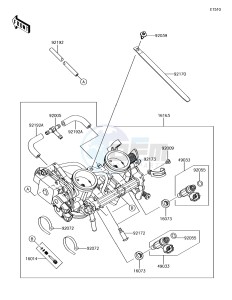 VULCAN S ABS EN650DHFA XX (EU ME A(FRICA) drawing Throttle