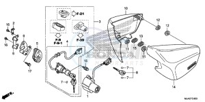 VT750CSE Shadow - VT750CS-E UK - (E) drawing SIDE COVER (VT750CS/ C2B/ C2S/ C)