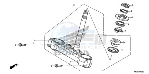 VFR1200XD CrossTourer - VFR1200X Dual Clutch 2ED - (2ED) drawing STEERING STEM