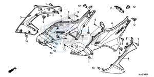 NC750XAE NC750XA Europe Direct - (ED) drawing SIDE COVER