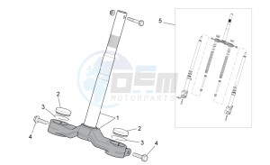 SR 50 H2O new ie AND carb. drawing Front fork I