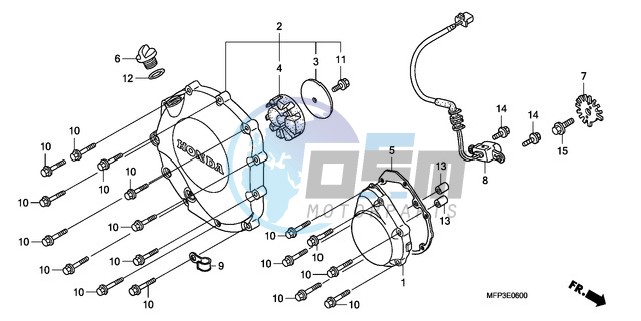 RIGHT CRANKCASE COVER