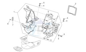 Tuono 1000 drawing Front body - Duct