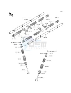 ZX 750 K [NINJA ZX-7R] (K1-K2) [NINJA ZX-7R] drawing VALVE