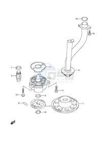 DF 140 drawing Oil Pump