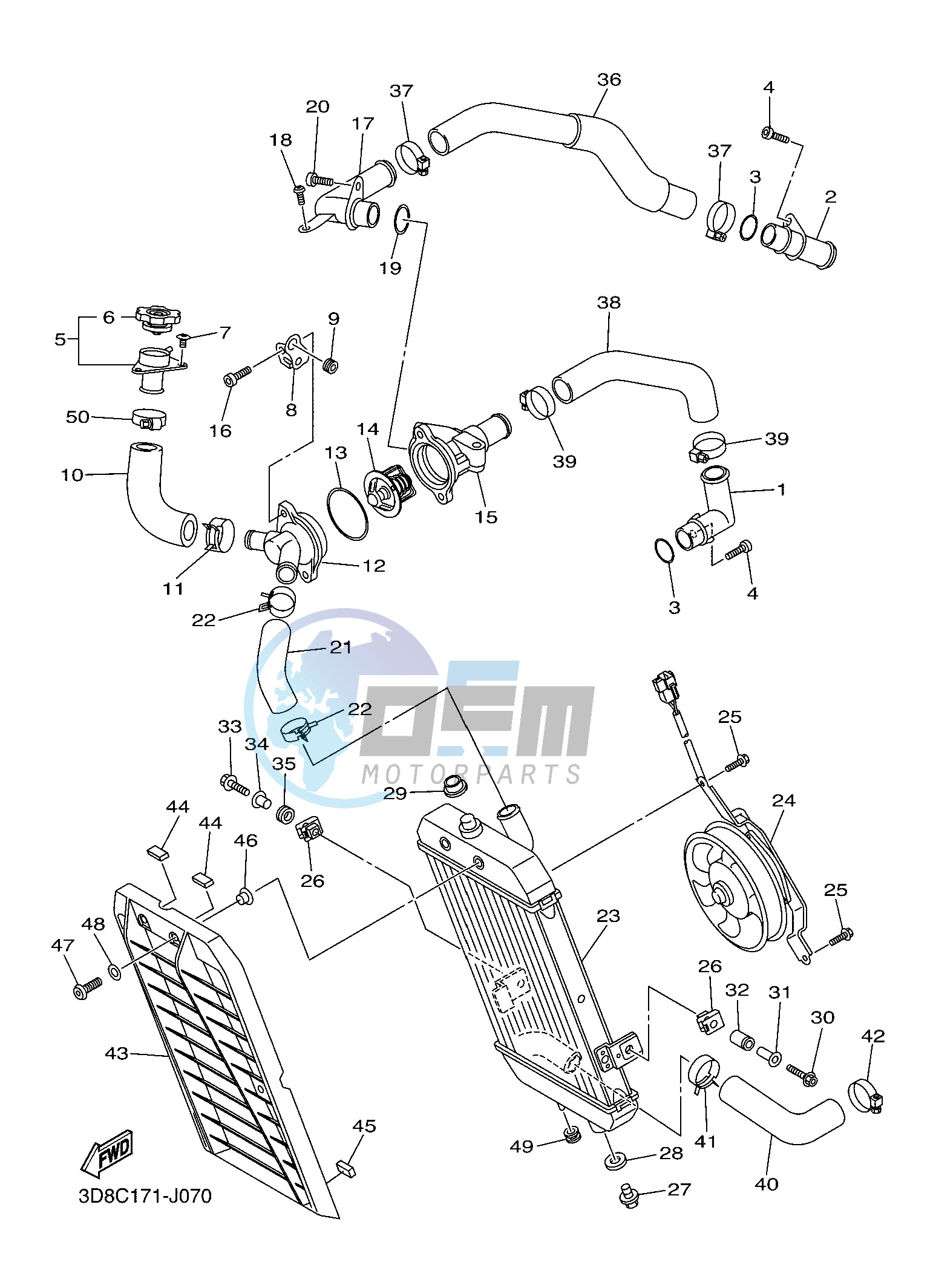 RADIATOR & HOSE