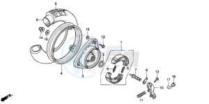 NH80MD drawing REAR WHEEL