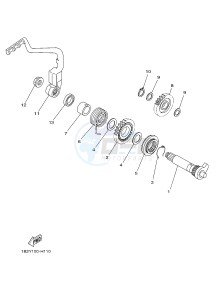 TT-R125 TT-R125LWE (2PT9) drawing STARTER