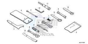 CB650FE CB650F 2ED - (2ED) drawing TOOL