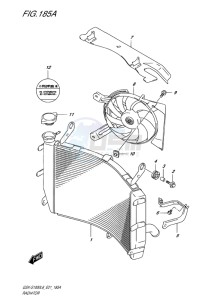 GSX-S1000F ABS EU drawing RADIATOR