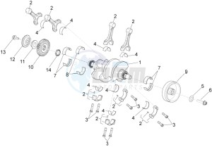 RSV4 1000 RR E4 ABS (NAFTA) drawing Drive shaft