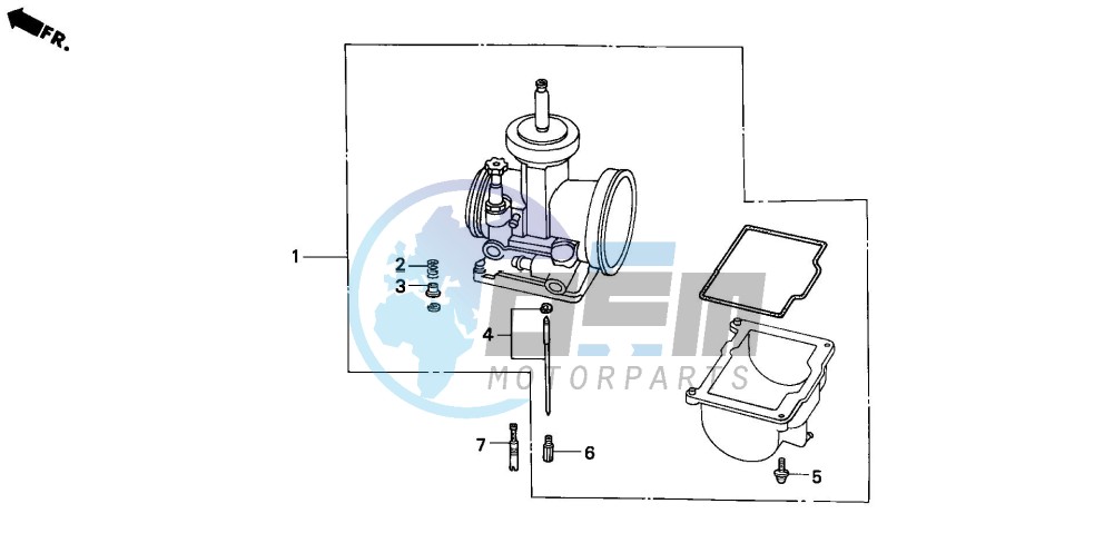 CARBURETOR OPTIONAL PARTS KIT