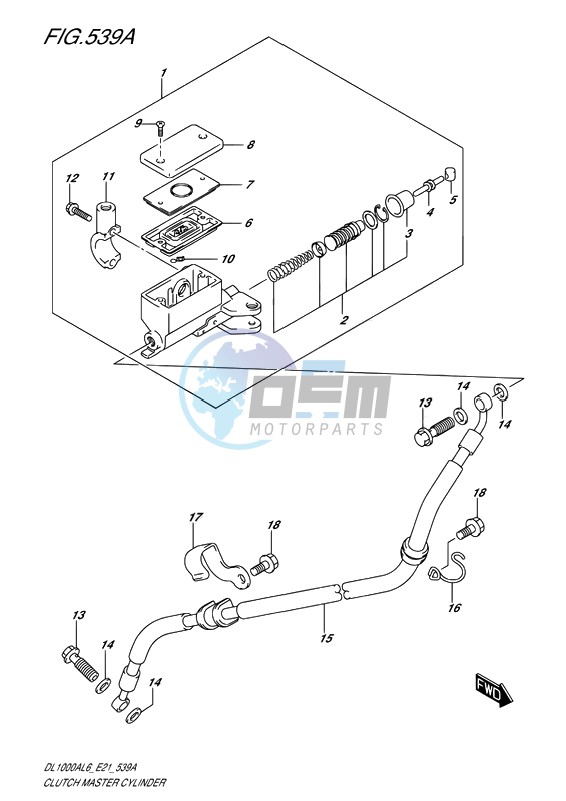 CLUTCH MASTER CYLINDER