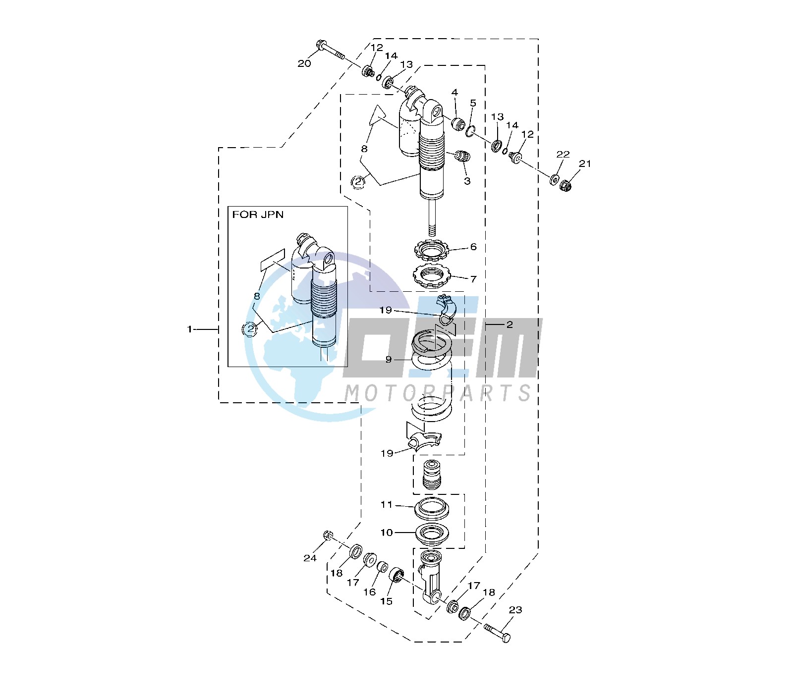 REAR SHOCK ABSORBER