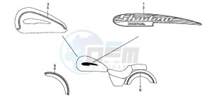 VT1100C3 drawing STRIPE/MARK