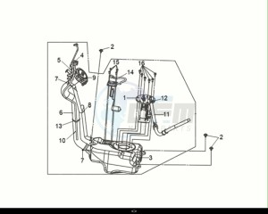 MIO 50I (FS05W2-NL) (E5) (M1) drawing FUEL TANK