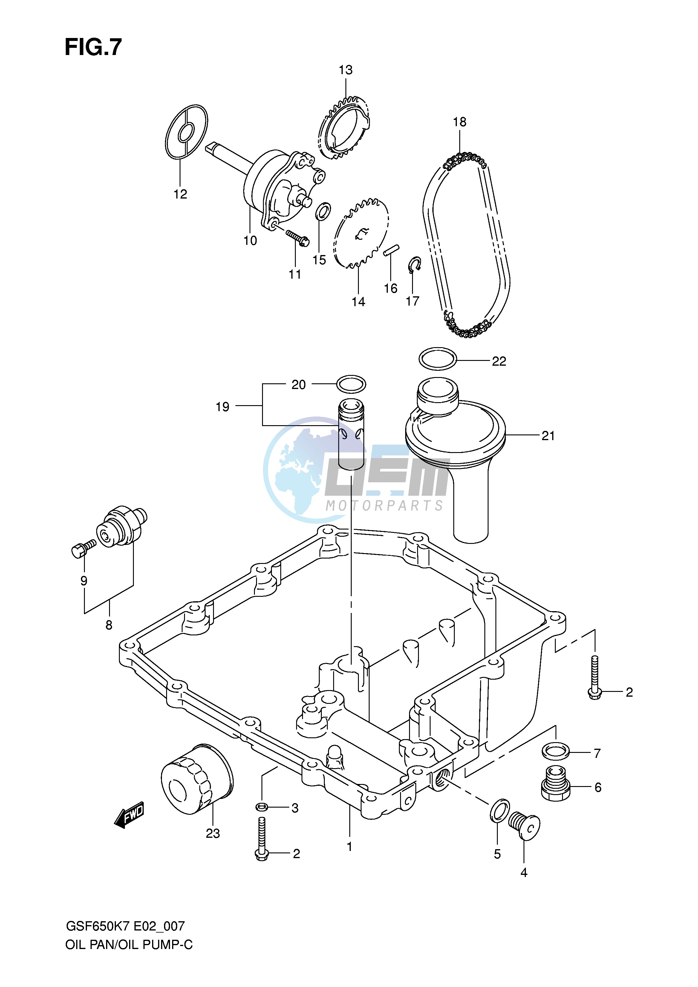 OIL PAN - OIL PUMP