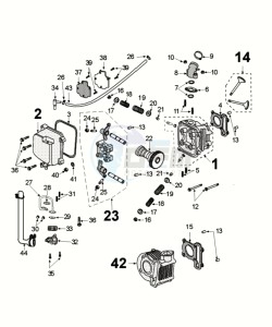 KISBEE 50 A SLN drawing CYLINDER