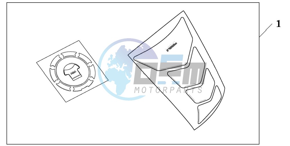 TANKPAD / FUEL LID COVER