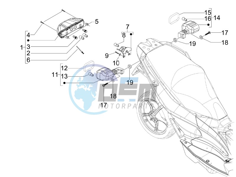 Tail light - Turn signal lamps