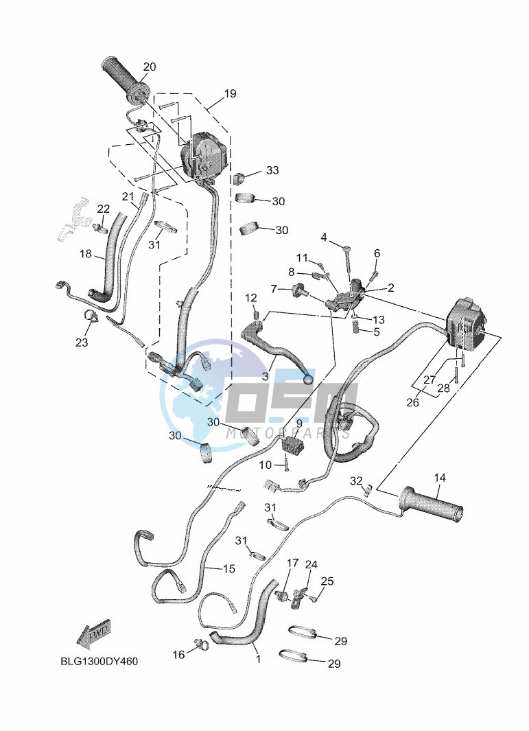 HANDLE SWITCH & LEVER