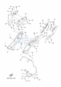 MT125 MTN125-A (BGW2) drawing SIDE COVER