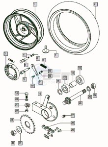 YOUNGST-R_25-45kmh_K8-L0 50 K8-L0 drawing Rear wheel