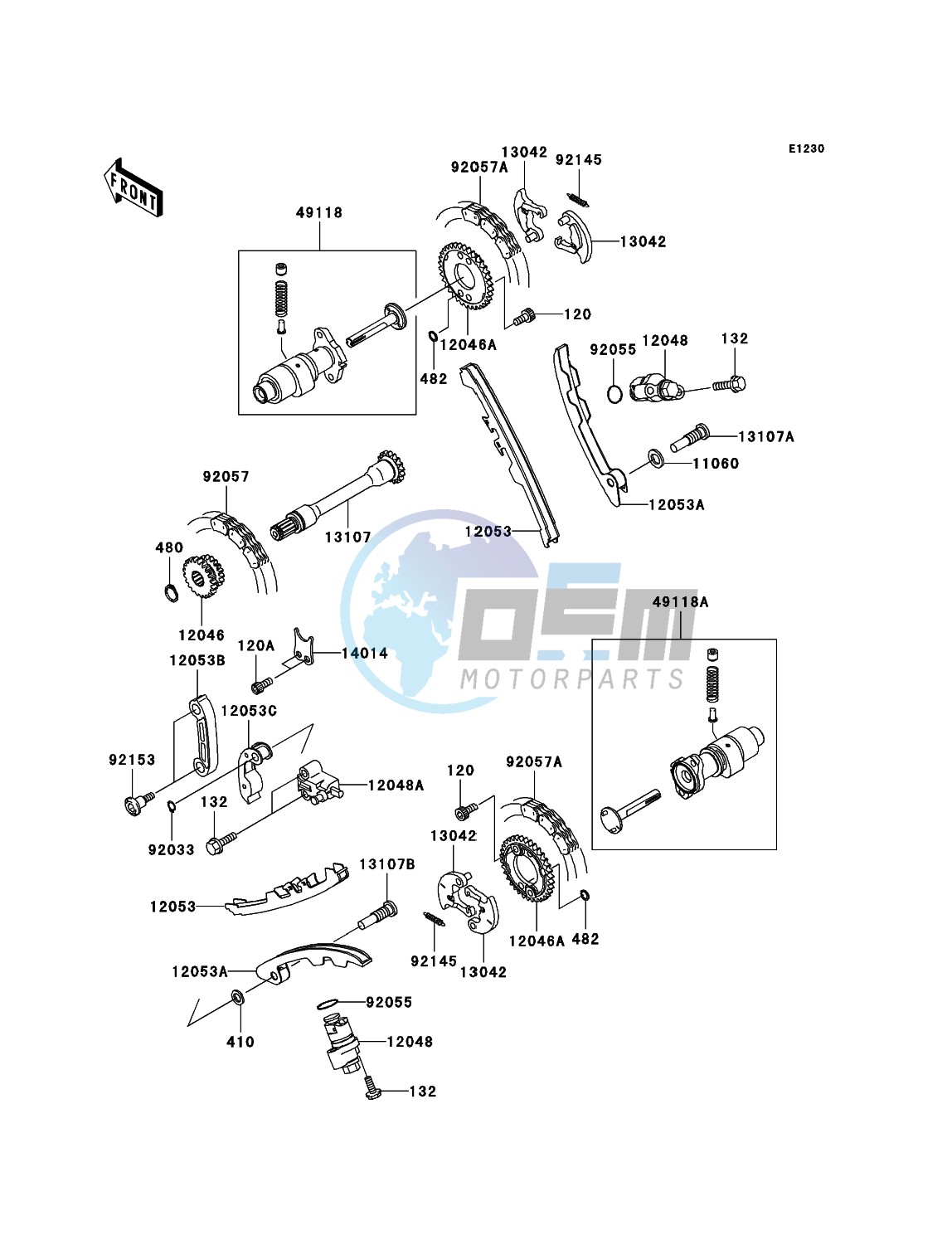 Camshaft(s)/Tensioner