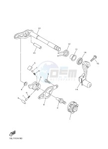 WR250F (2GB2 2GB3 2GB4 2GB4) drawing SHIFT SHAFT