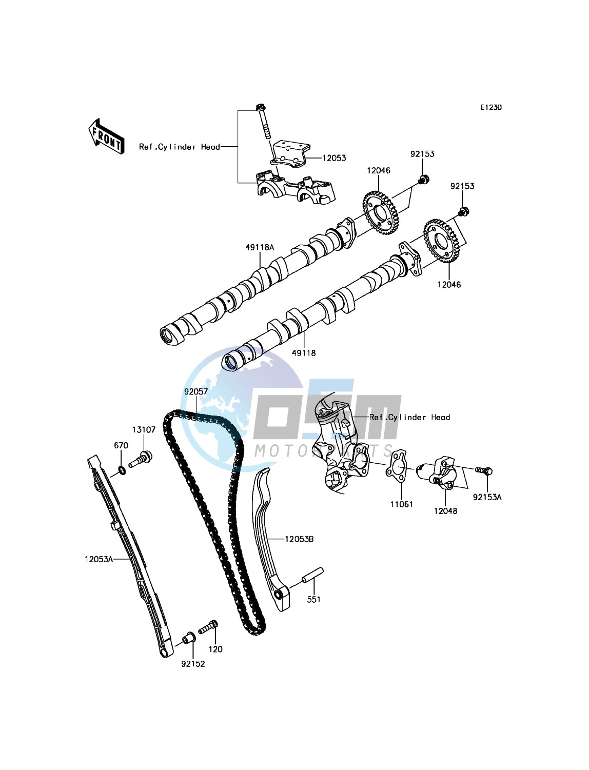 Camshaft(s)/Tensioner