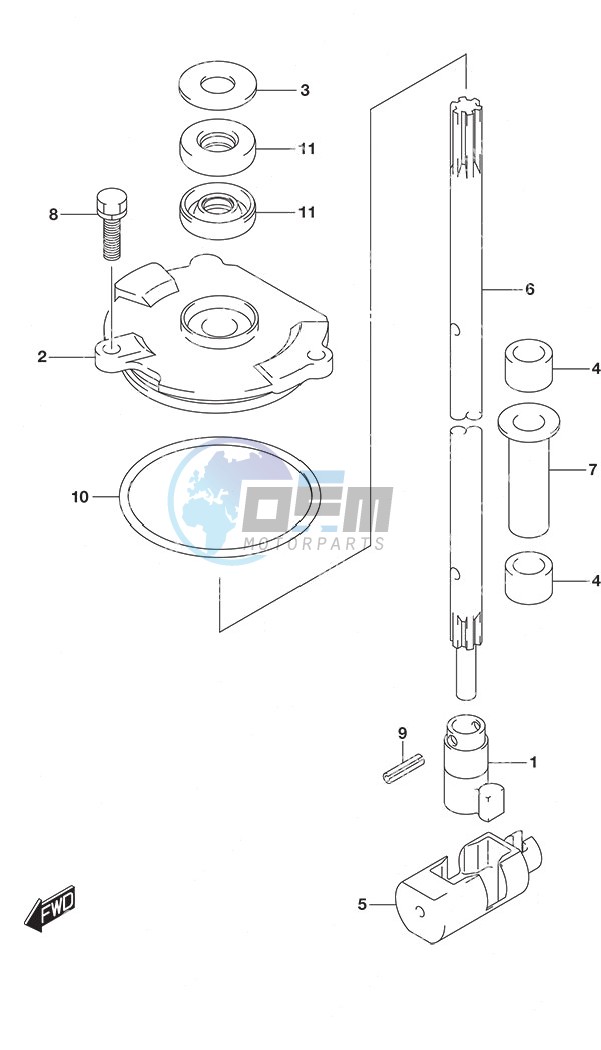 Shift Rod (C/R)