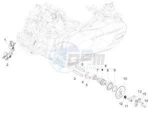 Medley 125 4T ie ABS E4 (EMEA) drawing Rocking levers support unit