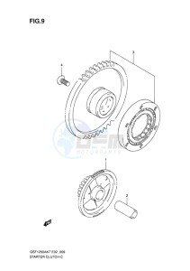 GSF-1250S ABS BANDIT EU drawing STARTER CLUTCH