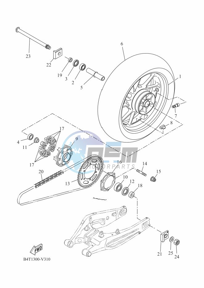 REAR WHEEL