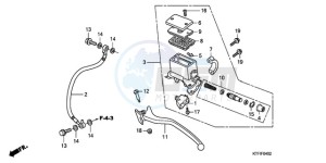 SH1259 France - (F / CMF 2F) drawing RR. BRAKE MASTER CYLINDER (SH1259/1509)