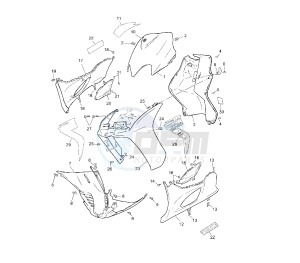 CS JOG R 50 drawing FRONT BODY